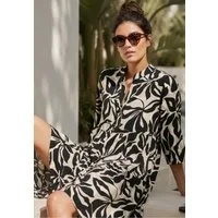 Andijamo-Fashion Sommerkleid COOL-BLOOM Stufenkleid