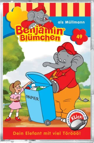 Benjamin Blümchen - Folge 49: als Müllmann [Musikkassette]