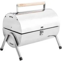 Haushalt International Pflanzkübel Haushalt International Picknick Grill aus Edelstahl Maße: ca. 42x26,5x