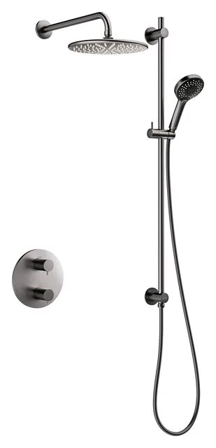 Damixa Silhouet SR 1 - Unterputz Duschsystem, Graphit PVD, 571285500 571285500