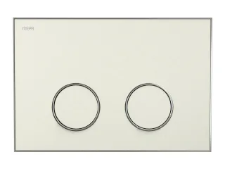 MEPA Frame Betätigungsplatte 2-Mengen Sand-Mattsilber, 421062 421062