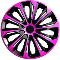 NRM Radkappen STRONG DUO, 14 in Zoll, Radzierblenden für Stahlfelgen Satz 4er 14"