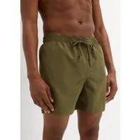 bonprix Badeshorts mit Netzfutter, bequeme Passform, unifarben, aus Polyester