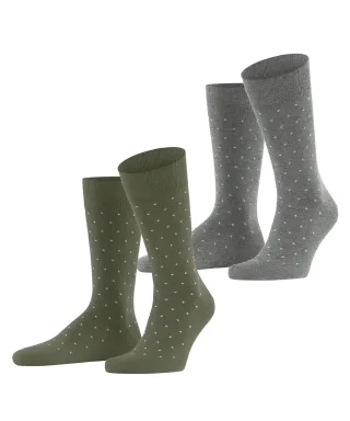 ESPRIT socks & tights - Esprit Fine Dot 2-Pack Herren sortiment - Gr. - 40.5