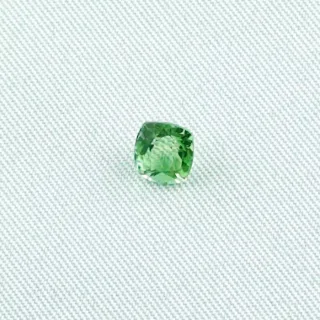 0,94 ct Turmalin Grüner Verdelith Kissenschliff Tourmalin Edelstein