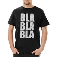 Urban Backwoods Print-Shirt Bla Bla Bla I Herren T-Shirt Fun Reden Quassel Sprechen Schwafeln (1-tlg) Nerven Genervt Spaß Nervensäge
