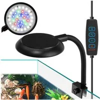 Jibenhome LED Aquariumleuchte Dimmbare Aquarium LED Zoom Lichter, 3 Modi, USB, 10 Stufen Dimmen Mini LED Aquarium Lichter für 3 bis 5 Zoll Tanks