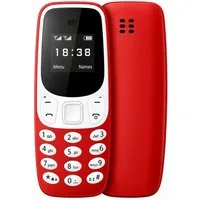 Athlix SERVO BM10 Mini-Funktionstelefon Kinder Rentner Handy (1,68 cm, MP3-Player mit geringer Strahlung und Ohrbügel-Tasche)
