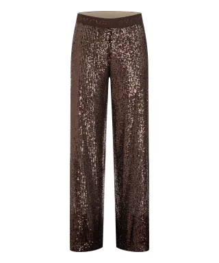 CAMBIO - Alice sequins dark chocolate - Gr. - 38/32