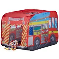 relaxdays Spielzelt Feuerwehr für Kind