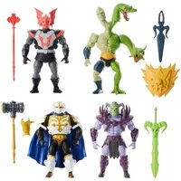 Mattel® Actionfigur Masters of the Universe Origins 4er-Pack Battle for Eternia Actionfigu