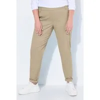 Ulla Popken Schlupfhose Chino Rena teilelastischer Bund konisches Bein