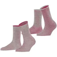 Esprit Socken Esprit Allover Stripe 2-Pack Damen (2-Paar) aus Biobaumwolle
