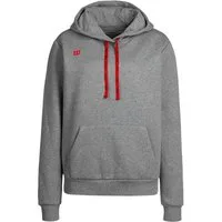 Wilson Kapuzenpullover Fundamentals Cotton Hoodie mit Kapuze (Baumwolle) grau Herren
