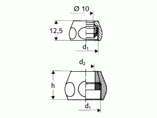 Schell Quetschverschraubung komplett 3/8"x8mm chrom 265020699
