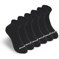 Skechers Wandersocken Herren & Damen - Atmungsaktiv und komfortabel - Robust und Langlebig (6er Pack und 12er Pack) Robustes Material und bequemer Tragekomfort - Fußgewölbe-Unterstützung