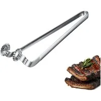 WESTMARK Grillzange Twistmaster, 1 Stk. – Wurstzange mit drehbarem Greifer – Robuste Fleis