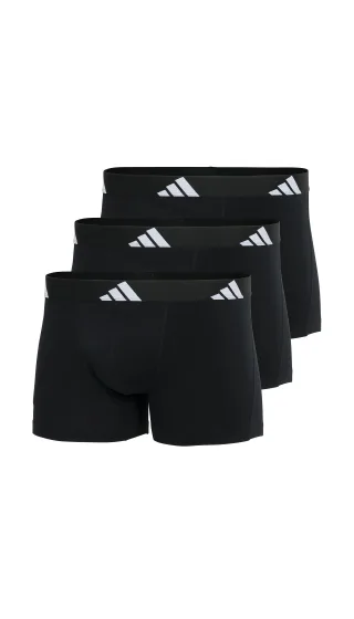 Adidas Sportswear Underwear - 3PK Trunk black - Gr. - S