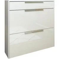 borchardt Möbel Schuhschrank Oliva Wandmontage, stehende Montage & Glasböden unter Mehr aus der Serie
