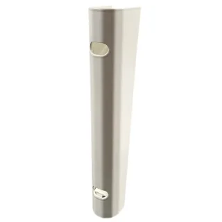 Flaggenhalter für Kolonnenfahrzeuge | in verschiedenen Farben | einfache Montage | universell | pulverbeschichtet | bis 20 mm Stabdurchmesser RAL 3000 (Feuerwehr Rot)