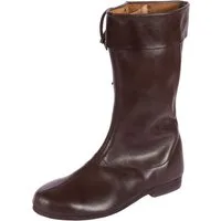 Battle Merchant Kostüm Lange Schnürstiefel, dunkelbraun, Gr. 42 (UK Men 8)