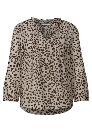 Street One - Tunika-Bluse mit 3/4-Arm schwarz - Gr. - 36