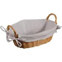KESPER® Brotkorb Brotkorb, Kunststoff, Braun 30 x 21 x 9 cm, (1-tlg)
