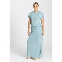 SUPER.NATURAL Sommerkleid für Damen, Merino W FEEL GOOD DRESS atmungsativer Merino-Materialmix