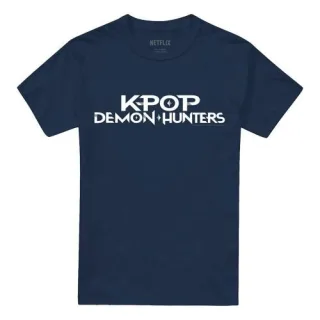 K-Pop Demon Hunters - T-Shirt für Herren/Damen Unisex (Marine)