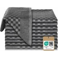 Vaily Geschirrtuch Premium Geschirrtücher aus 100% Baumwolle super Saugstark, (10er Pack)