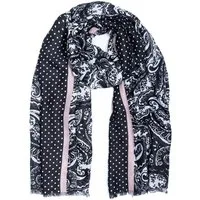 Cassandra Accessoires Schal "Ina", mit tollem Paisleymuster in wunderschönen Farben, mit Kontraststreifen