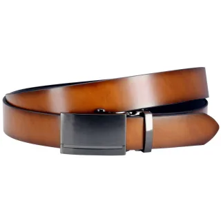 LINDENMANN - Ledergürtel LINDENMANN cognac - Gr. - 105