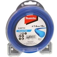 Makita Rasentrimmer-Ersatzspule Makita E-02733 Mähfaden 1,6mm. x 15m. für Rasentrimmern