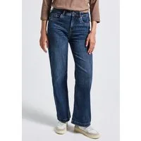 STREET ONE Loose-fit-Jeans aus Baumwolle mit Stretchanteil