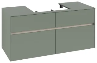 Villeroy & Boch Waschtischunterschrank Collaro C081B0 1200x548x500mm m. Bel. 4 Ausz. Waschtisch mitt C081B0AF