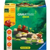 Ravensburger Kugelbahn-Bausatz GraviTrax Junior Starter Set Disney Lion King, Made in Germany