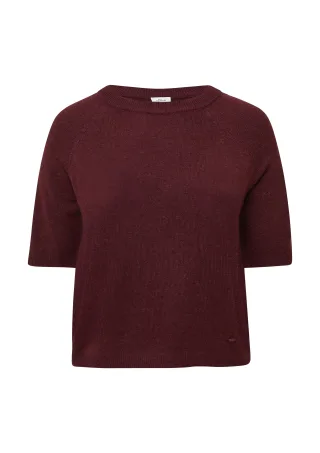 s.Oliver - Strickpullover rot - Gr. - 50