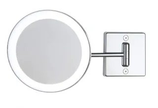 Koh-I-Noor DISCOLOLED Indirekter Stromanschluss mit Stecker. Einfacher Arm Ø 23 , Chrom, C36/1KK2 C36/1KK2