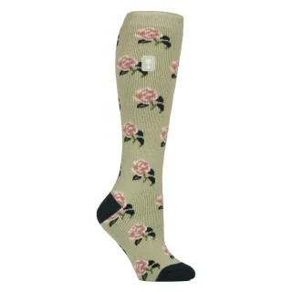 Lange Gummistiefelsocken für Frauen | Florale Gummistiefelsocken