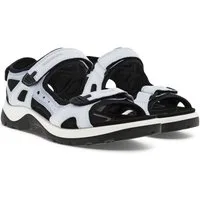 Ecco Yucatan Leder eisblau Damen Sandale