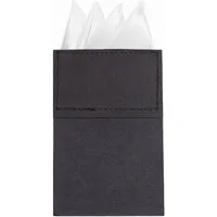 DonDon Einstecktuch DonDon Herren Einstecktuch vorgefaltet, (Packung, 1-St. Packung), vorgefaltet, mit Karton verstärkt, Seidenlook