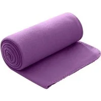 Wohndecke Polar-Fleece ca. 130x160, wometo, OEKO-TEX®, Fleecedecke mit Kettel-Einfassung & Anti-Pilling