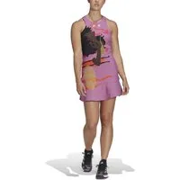adidas Performance Tenniskleid Y-Dress New York (schmal, integrierte Tight und Sport-BH) violett