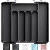 FELIXLEO Besteckkasten Besteckkasten Schublade abnehmbar erweiterbar Küchen Organizer (1 St)