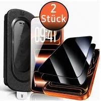 TK-Handel Displayschutzfolie panzerglas 9H Blickschutz Schutzglas Schutzfolie Glas Folie für iPhone 13 Pro Max iPhone 14 Plus, Displayschutzfolie, Displayschutz, Hartglas, Displayfolie, screen Protector, display, Echt Glas, 9H gehärtet, Handyschutz, 