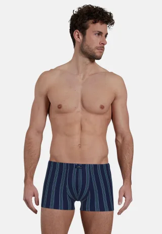 götzburg bodywear - Wäsche Männlich blau-dunkel-streifen - Gr. - 7