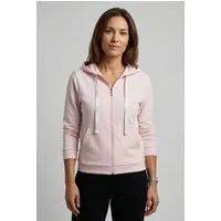 HUGO Sweatjacke Kapuze, Reißverschluss, gerade geschnitten