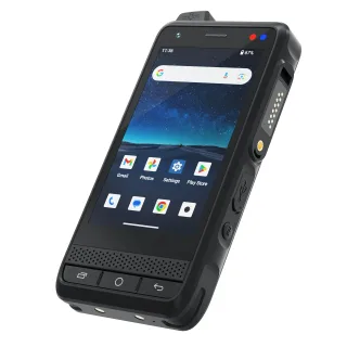 UNIWA F400 Zello POC Walkie Talkie Global 4G Rugged PDA Android 15.0 4-Inch 4GB+64GB 2.5W Loudspeaker 4350mAh PoC SOS Bu