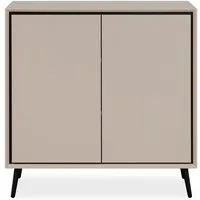 Finori Kommode, sand / schwarz B x H x T ca. 90 x 90 x 38 cm