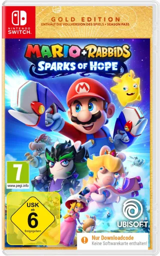 Mario + Rabbids Sparks of Hope - Gold Edition (Code in a box) - [Nintendo Switch]